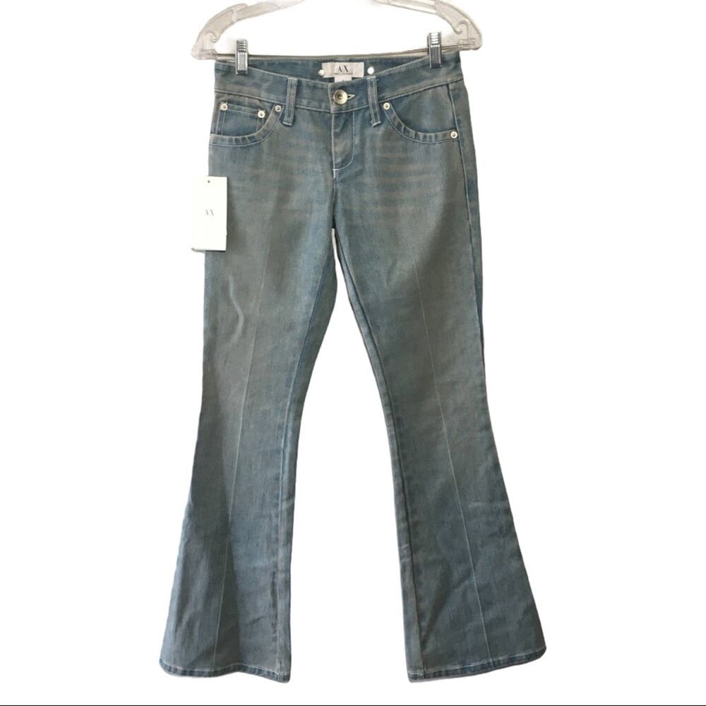 NWT Armani Exchange Low-Rise Boot cut Flare Jeans